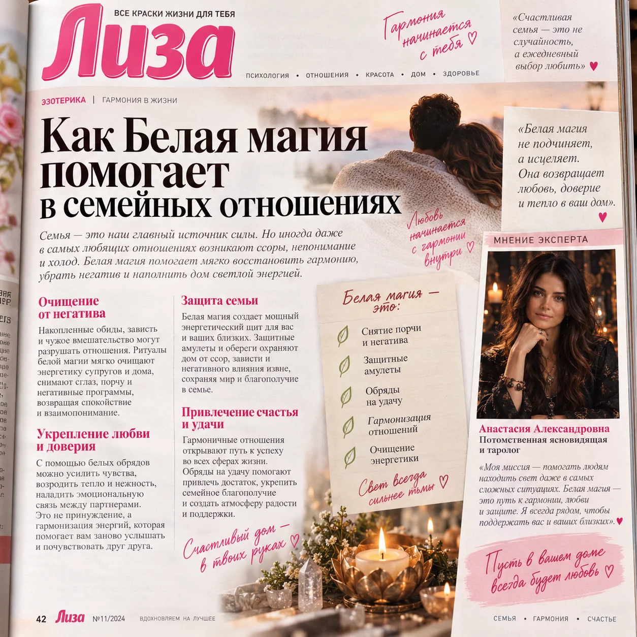 Вырезка из журнала